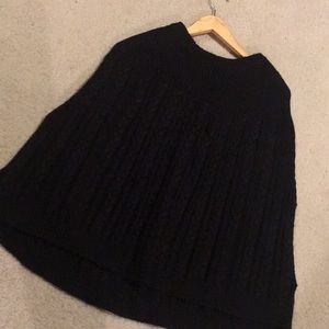 Sweater cape